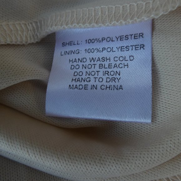 NEW Windsor Cottagecore Dress Lined Strapless Ruffle Full Tiered Taupe Rose M - Picture 6 of 6